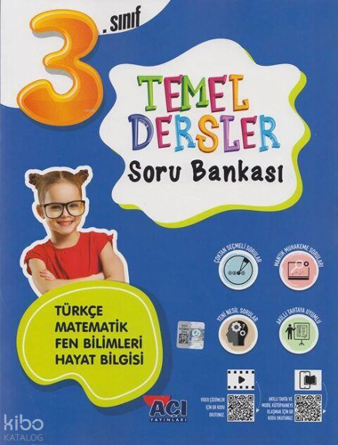 Açı 3. Sınıf Tüm Dersler Soru Bankası | Kolektif | Açı Yayınları