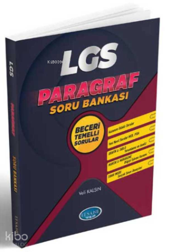 Açı Yayınları 8. Sınıf Lgs Paragraf Soru Bankası | Kolektif | Açı Yayı