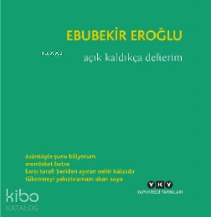 Açık Kaldıkça Defterim