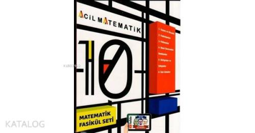 Acil 10.Sınıf Set (6 Fasikül) Matematik | Kolektif | Acil Yayınları (B
