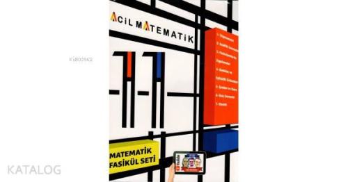 Acil Yayınları 11. Sınıf Anadolu Matematik Seti | Kolektif | Acil Yayı