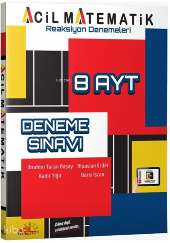 Acil Yayınları AYT Reaksiyon 8 li Denemeleri | Kolektif | Acil Yayınla