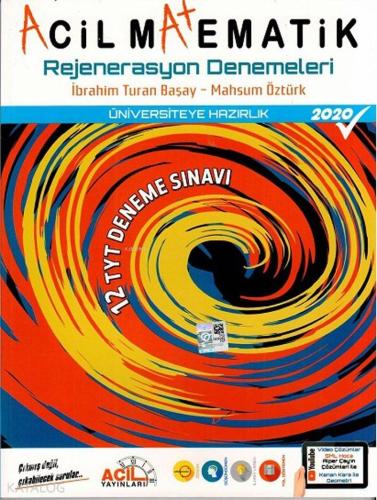 Acil Yayınları TYT Acil Matematik Rejenerasyon 12 li Denemeleri | Kole