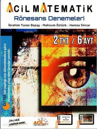 Acil Yayınları TYT AYT Acil Matematik Rönesans Denemeleri | Kolektif |