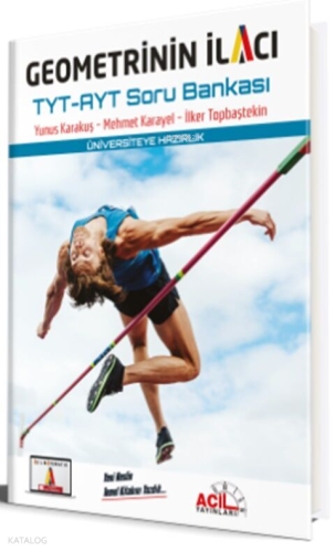 Acil Yayınları TYT AYT Geometrinin İlacı Soru Bankası | Mehmet Karayel