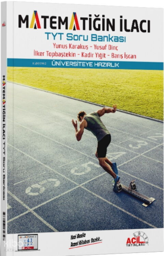 Acil Yayınları TYT Matematiğin İlacı Soru Bankası | Yunus Karakuş | Ac