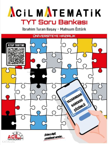 Acil Yayınları TYT Matematik Soru Bankası | Kolektif | Acil Yayınları 