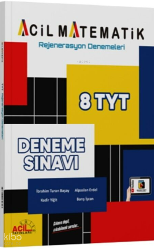 Acil Yayınları TYT Rejenerasyon 8 li Denemeleri | Kolektif | Acil Yayı
