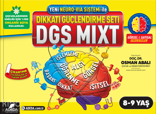 Adeda Dikkati Güçlendirme Seti Mixt 8-9 Yaş