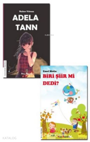 Adela Tann - Biri Şiir Mi Dedi?;Çocuk Kitapları Seti (2 Kitap)