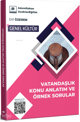 Adem Hakan Uzaktan Eğitim KPSS Vatandaşlık Konu Anlatım ve Örnek Sorul