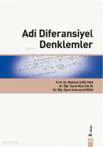 Adi Diferansiyel Denklemler