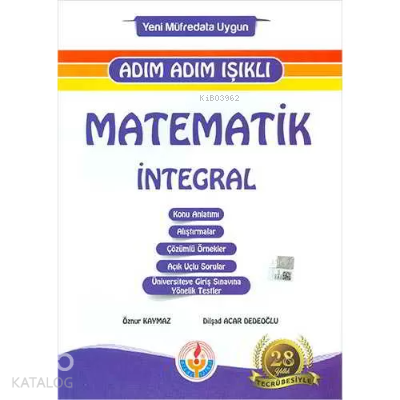 Adım Adım Işıklı Matematik İntegral | Öznur Kaymaz | Işıklı Yayıncılık