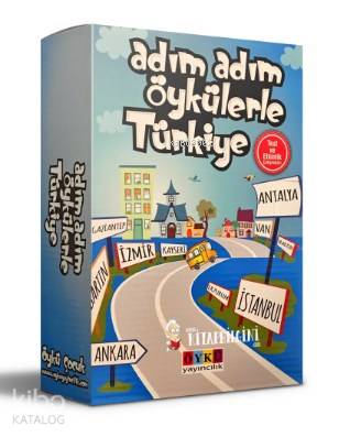 Adım Adım Öykülerle Türkiye (10 Kitap)