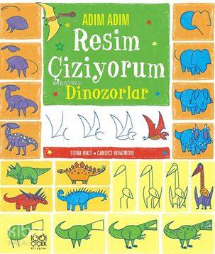 Adım Adım Resim Çiziyorum - Dinozorlar