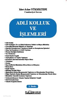 Adli Kolluk ve İşlemleri