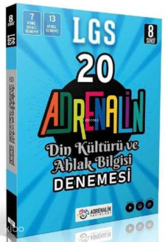 Adrenalin Yay. 8.Sınıf Din Kültürü Ve Ahlak Bilgisi 20 Branş Deneme