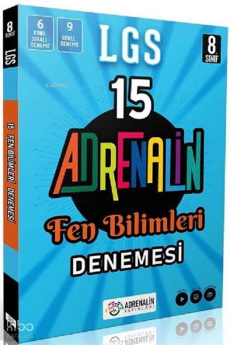 Adrenalin Yay. 8.Sınıf Fen Bilimleri 15 Branş Deneme