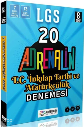 Adrenalin Yay. 8.Sınıf İnk.Tarihi 20 Branş Deneme
