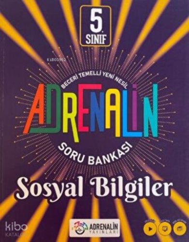 Adrenalin Yayınları 5.Sınıf Sosyal Bil.Soru Ban