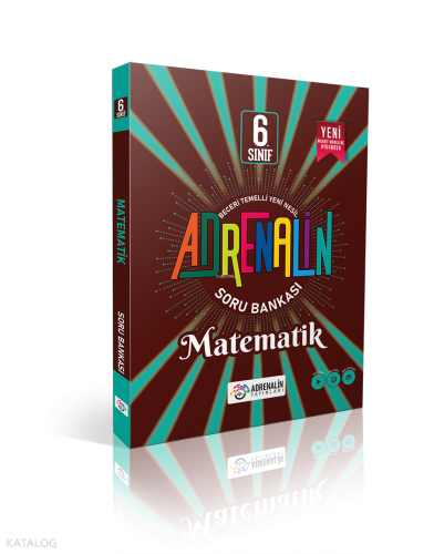 Adrenalin Yayınları 6. Sınıf Matematik Soru Bankası