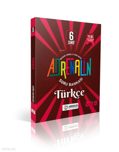 Adrenalin Yayınları 6. Sınıf Türkçe Soru Bankası