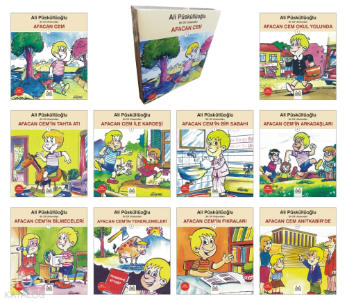 Afacan Cem Dizisi (10 Kitap)