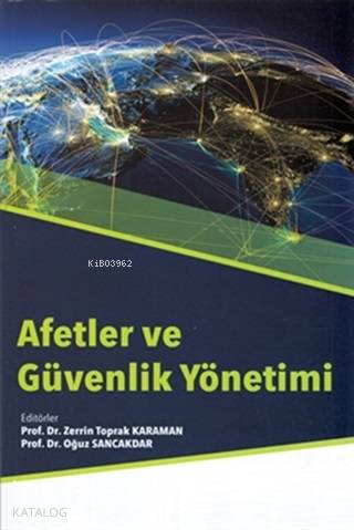 Afetler ve Güvenlik Yönetimi