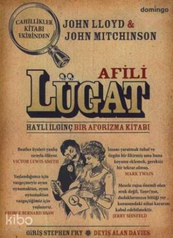Afili Lügat (Ciltli); Hayli İlginç Bir Aforizma Kitabı