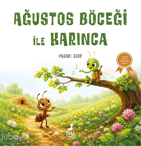 Ağustos Böceği ile Karınca | Ezop | Ren Çocuk
