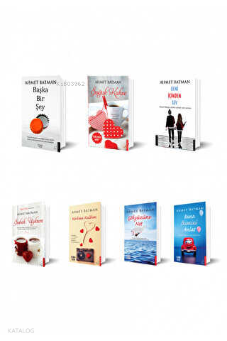 Ahmet Batman Kitap Seti (7 Kitap)