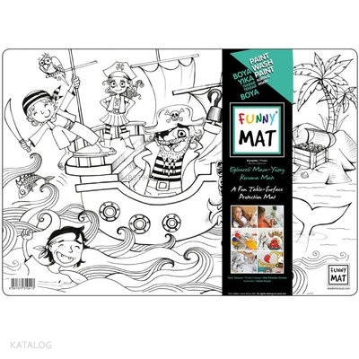 Akademi Çocuk-Funny Mat- Korsanlar