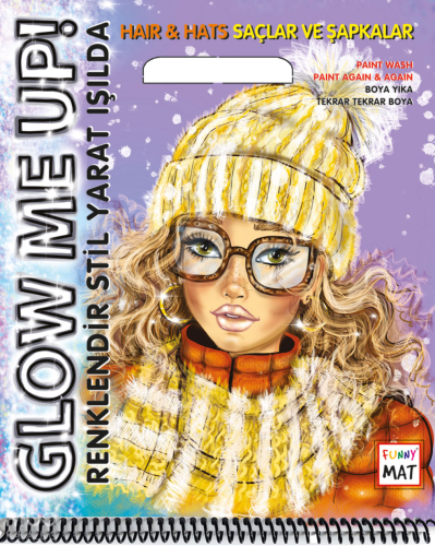 Akademi Çocuk Funny Mat - Mini Set - Saçlar ve Şapkalar