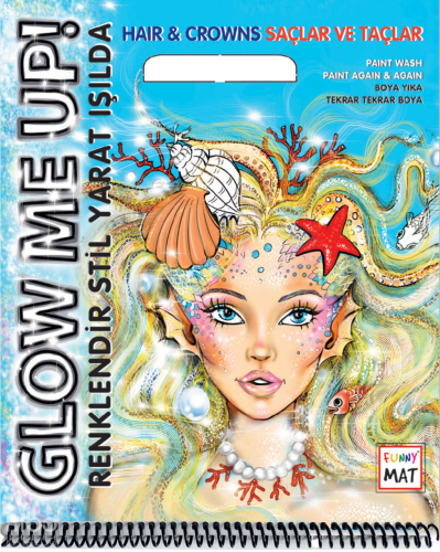 Akademi Çocuk Funny Mat - Mini Set -  Saçlar ve Taçlar