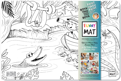 Akademi Çocuk Funny Mat - Nehir Kaşifleri | Kolektif | Akademi Çocuk (