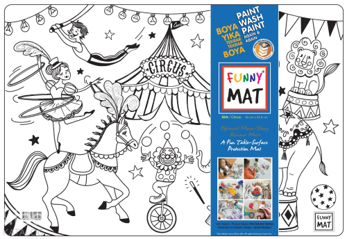Akademi Çocuk Funny Mat - Sirk | Kolektif | Akademi Çocuk