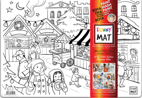 Akademi Çocuk Funny Mat - Yeni Yıl Marketi | Kolektif | Akademi Çocuk