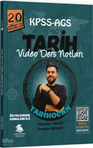 Akademi Denizi KPSS AGS Tarih Video Ders Notları | İskender Yavuz | Ak