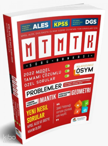 Akademi Denizi   KPSS ALES DGS Matematik Soru Bankası