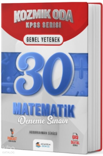 Akademi Denizi KPSS Kozmik Oda Matematik 30 Deneme