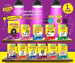 Akide Şekeri Hikaye Seti 10 Kitap + Büyük Boy | Fatoş Süter | Kitap Ku