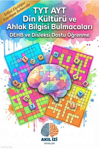 Akıl İzi Yayınları TYT - AYT Din Kültürü ve Ahlak Bilgisi Bulmacaları;