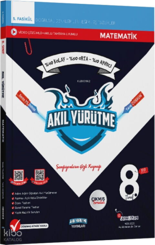 Akıl Yürütme Yayınları 8. Sınıf Doğrusal Denklemler Eğim Eşitsizlikler