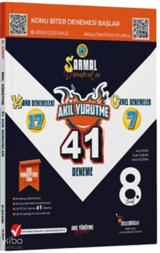 Akıl Yürütme Yayınları 8. Sınıf Konu ve Genel 17 x 7 Denemeleri | Kole