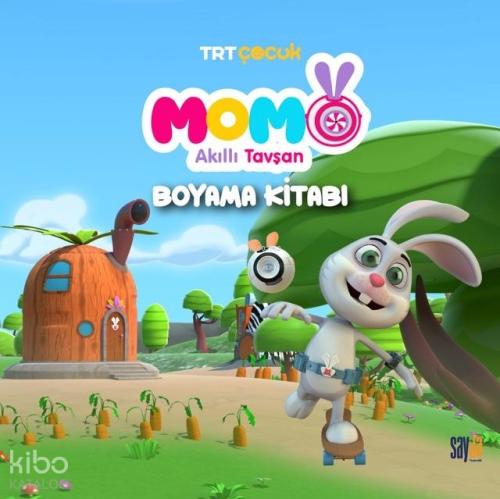 Akıllı Tavşan Momo - Boyama Kitabı | Kolektif | Sayda Yayıncılık