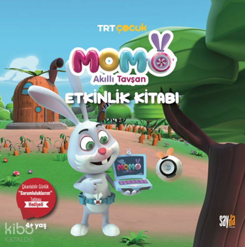 Akıllı Tavşan Momo Etkinlik Kitabı | Kolektif | Sayda Yayınları