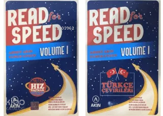Akın Dil Eğitim Read For Speed 1 - Türkçe Çevirileri | Ahmet Akın | Ak