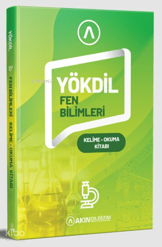 Akın Dil Eğitim YÖKDİL Fen Bilimleri Kelime - Okuma Kitabı | Kolektif 