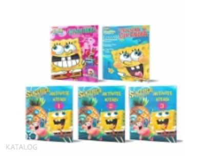 Aktivite Kitapları Seti Sünger Bob - 5 Kitap