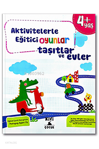 Aktivitelerle Eğitici Oyunlar Taşitlar Ve Evler
